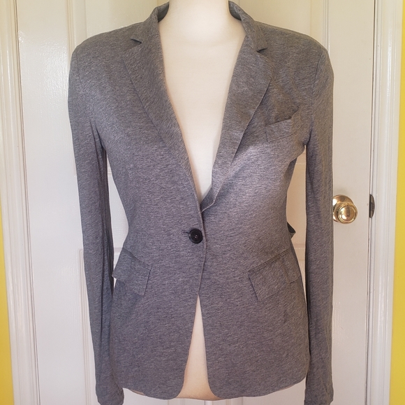 Bcbg maxazria sweater jacket, size small, light grey - Picture 1 of 7